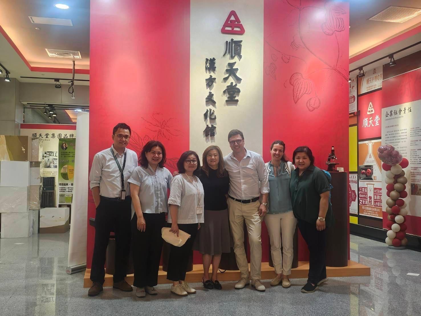 Visite de Sun Ten à Taïwan