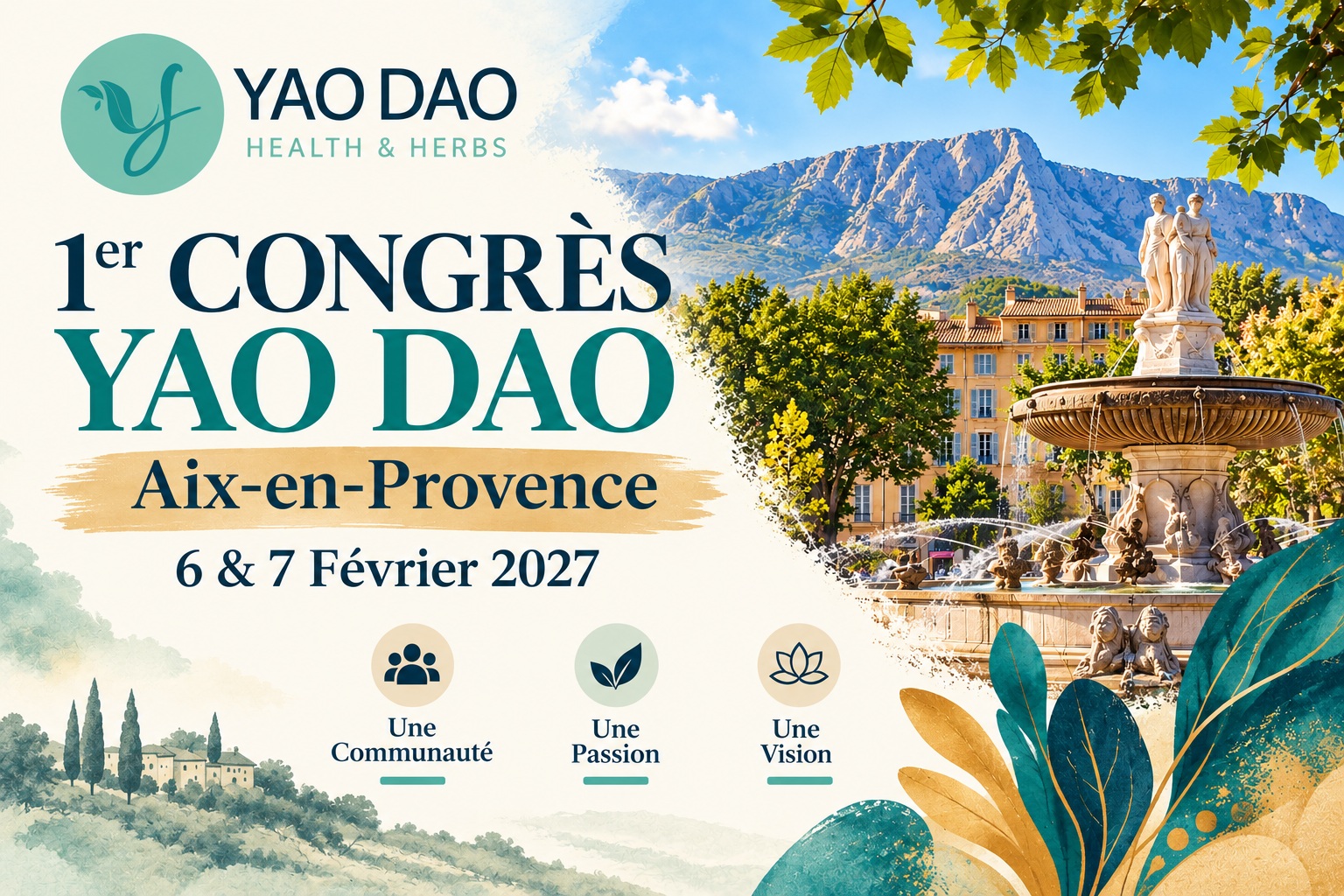 1er Congrès Yao Dao à Aix-en-Provence